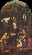 The Virgin of the rocks Leonardo Da Vinci